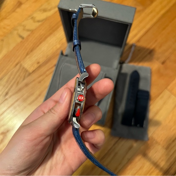 Michele watch with extra band - Picture 2 of 8